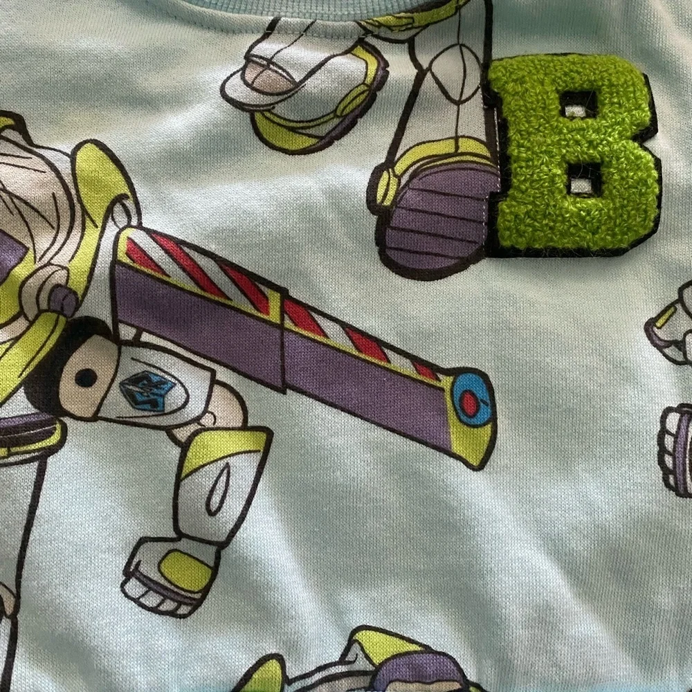 Disney Blue and Green Buzz Lightyear Hoodie